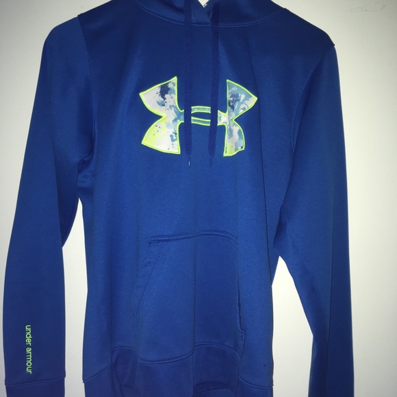 blue under armour sweatshirt - Picture 3 of 4
